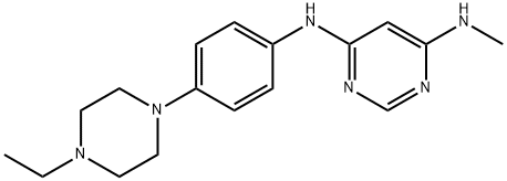 N4-(4-(4-ethylpiperazin-1-yl)phenyl)-N6- MethylpyriMidine-4,6-diaMine