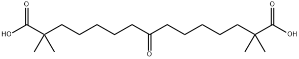 2,2,14,14-tetramethyl-8-oxopentadecanedioic acid