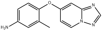 4-([1,2,4]triazolo[1,5-a]pyridin-7-yloxy)-3-methylaniline