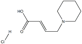 (2E)-4-(1-Piperidinyl]-2-butenoic acid hydrochloride