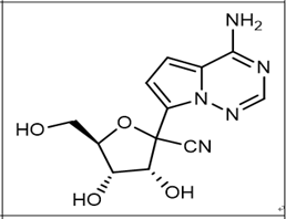 (2R,3R,4S,5R)-2-(4-aminopyrrolo[2,1-f][1,2,4]triazin-7-yl)-3,4-dihydroxy-5-(hydroxymethyl)tetrahydrofuran-2-carbonitrile